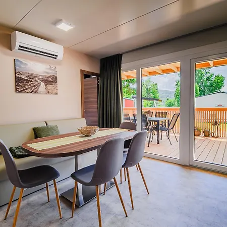 Premium Mobile Homes With Thermal Riviera Tickets Tatil Evi Catez ob Savi
